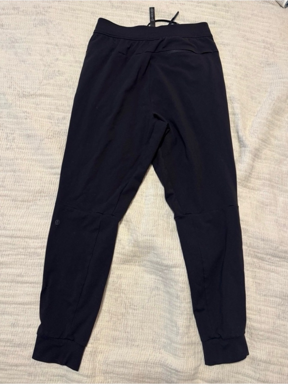 lululemon athletica men’s Black Drawstring Jogger Pants